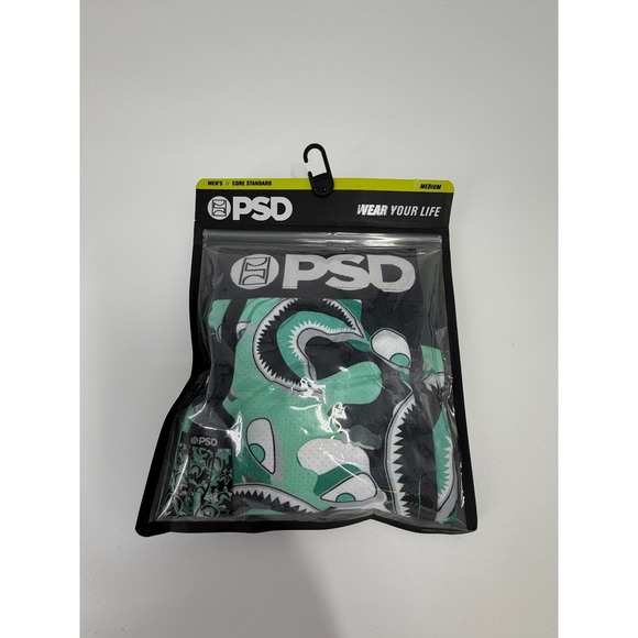 PSD Other - PSD Warface Aqua Shark Men's Size M Medium 32-34 Underwear Boxer Briefs New
